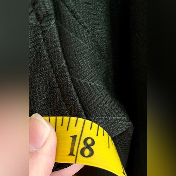 Emma James Black Blazer w Classic Collar Buttons Pockets Professional Emo Goth M - Picture 14 of 15